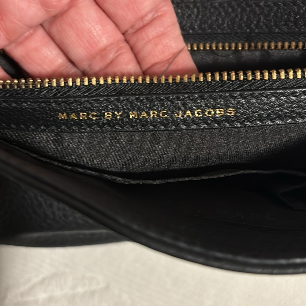 Marc Jacobs color block adjustable strap crossbody black, cream, grayish-/taupe - Picture 10 of 17